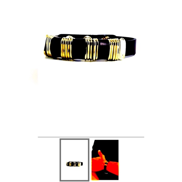 🔥💪🏼MEN❗️SO COOL❗️PAPARAZZI “HARDWARE HUSTLE” BLACK URBAN BRACELET❗️💪🏼🔥 - Picture 3 of 4